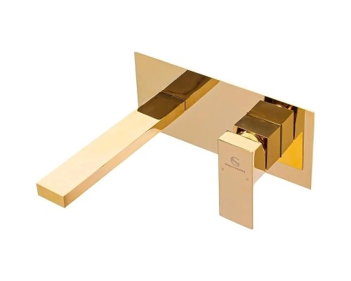 Смеситель для раковины Grocenberg GB588GO Золото