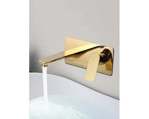 Смеситель для раковины Grocenberg GB599GO Золото