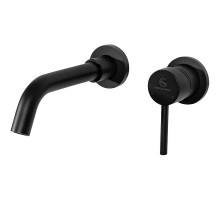 Смеситель для раковины Grocenberg GB511BL Черный матовый