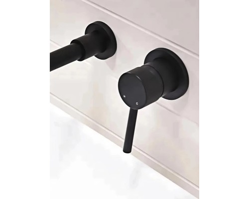 Смеситель для раковины Grocenberg GB511BL Черный матовый