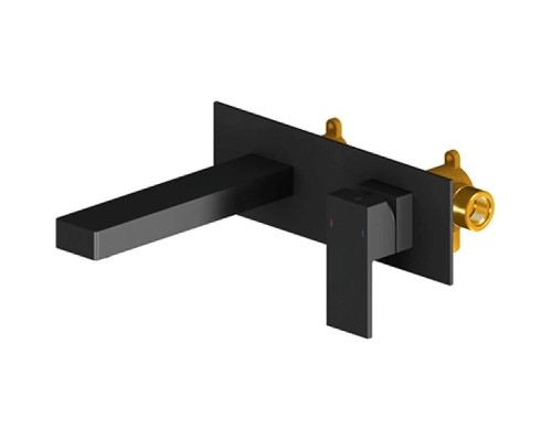 Смеситель для раковины Grocenberg GB588BL Черный матовый