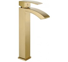 Смеситель для раковины Grocenberg GB3007MG Золото матовое