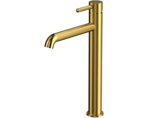 Смеситель для раковины Grocenberg GB3029GL Золото брашированное