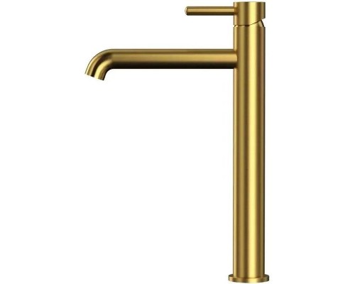 Смеситель для раковины Grocenberg GB3029GL Золото брашированное