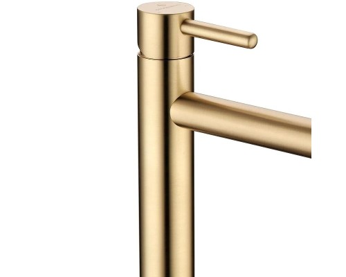 Смеситель для раковины Grocenberg GB3029MG Золото матовое