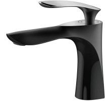 Смеситель для раковины Grocenberg GB2001BC Черный Хром