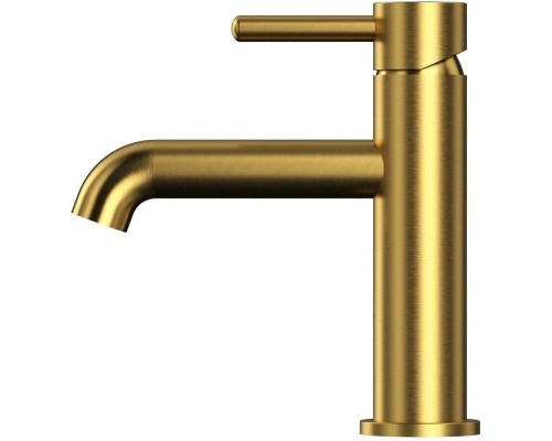 Смеситель для раковины Grocenberg GB2099GL Золото брашированное