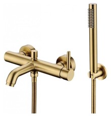 Смеситель для ванны Grocenberg GB8099MG Золото матовое