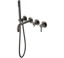 Смеситель для ванны Grocenberg GB5070BG Графит