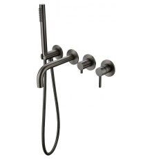 Смеситель для ванны Grocenberg GB5070BG Графит