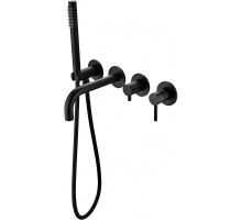 Смеситель для ванны Grocenberg GB5070BL Черный матовый