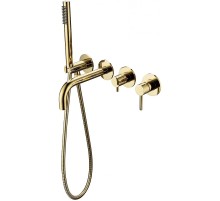 Смеситель для ванны Grocenberg GB5070GO Золото