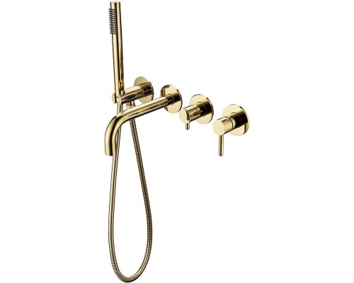 Смеситель для ванны Grocenberg GB5070GO Золото