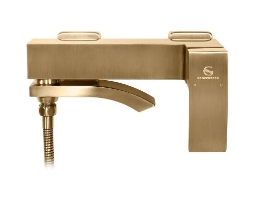 Смеситель для ванны Grocenberg GB8007BR Бронза