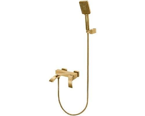 Смеситель для ванны Grocenberg GB8007MG Золото матовое