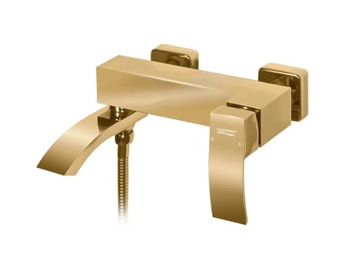 Смеситель для ванны Grocenberg GB8007MG Золото матовое