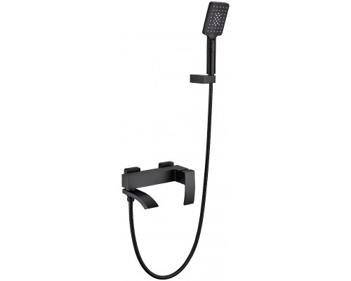 Смеситель для ванны Grocenberg GB8007BL Черный матовый