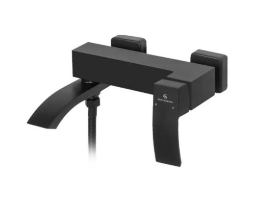 Смеситель для ванны Grocenberg GB8007BL Черный матовый