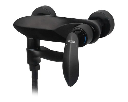 Смеситель для ванны Grocenberg GB8001BL Черный матовый