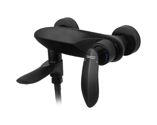 Смеситель для ванны Grocenberg GB8001BL Черный матовый