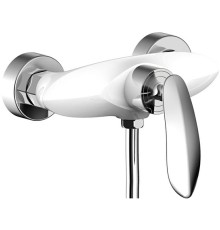 Смеситель для душа Grocenberg GB9001WC Белый Хром