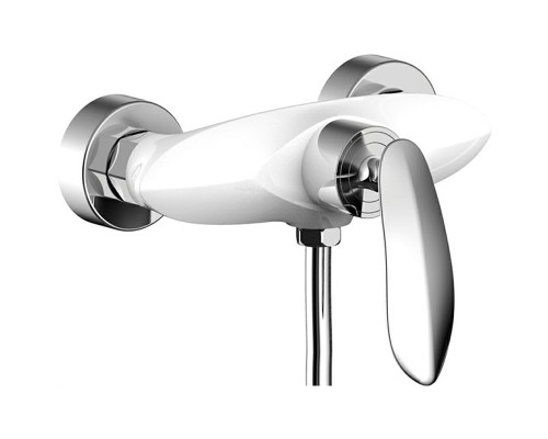 Смеситель для душа Grocenberg GB9001WC Белый Хром