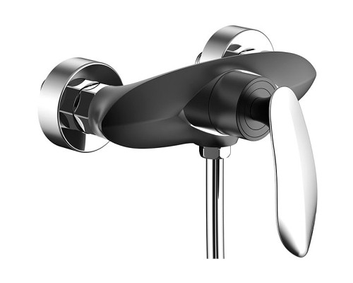 Смеситель для душа Grocenberg GB9001BC Черный Хром