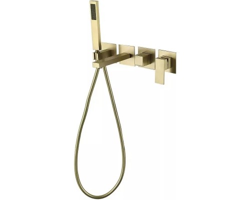 Смеситель для ванны Grocenberg GB5060MG Золото матовое