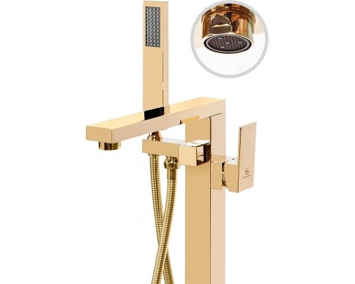 Смеситель для ванны Grocenberg GB800GO Золото
