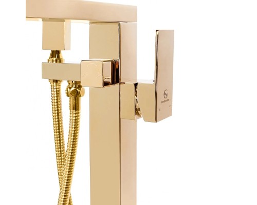 Смеситель для ванны Grocenberg GB800GO Золото