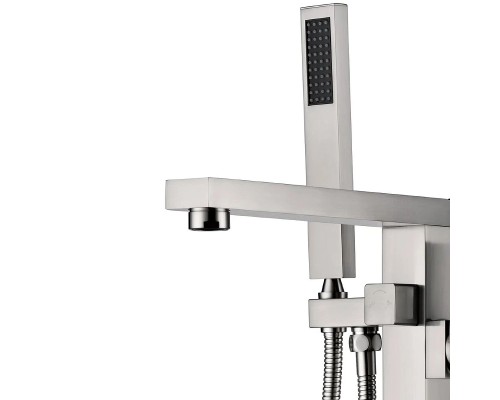 Смеситель для ванны Grocenberg GB800NK Никель