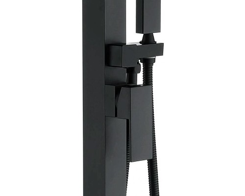 Смеситель для ванны Grocenberg GB800BL Черный матовый