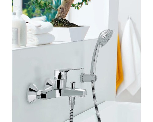 Смеситель для ванны Grohe Bauflow 23601000 Хром