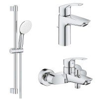 Комплект смесителей Grohe Eurosmart 123570 цвет Хром