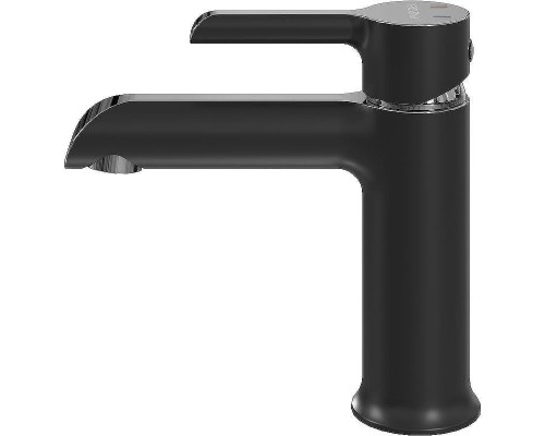 Смеситель для раковины Grossman Alba 510.K35.06.100/210 цвет Черный Хром