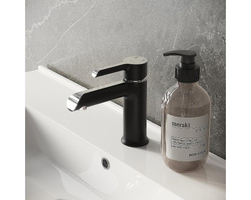 Смеситель для раковины Grossman Alba 510.K35.06.100/210 цвет Черный Хром