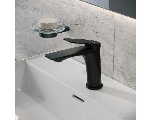 Смеситель для раковины Grossman Galaxy 510.K35.01.210 цвет Черный матовый