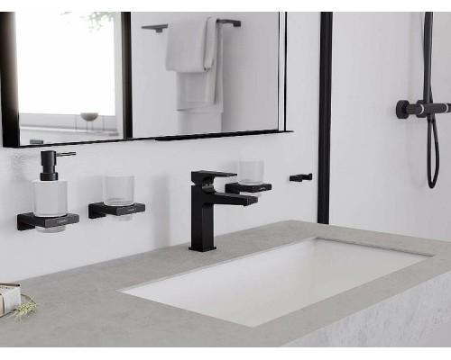 Смеситель для раковины Hansgrohe Metropol 32507670 Черный матовый