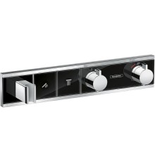 Смеситель для душа Hansgrohe RainSelect 15355600 с термостатом Черный Хром