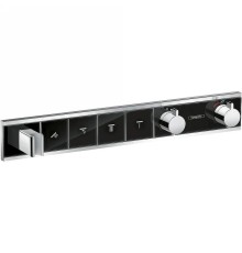 Смеситель для душа Hansgrohe RainSelect 15357600 с термостатом Черный Хром
