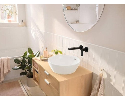 Смеситель для раковины Hansgrohe Rebris S 72528670 Черный матовый