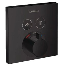 Смеситель для душа Hansgrohe ShowerSelect 15763670 с термостатом Черный матовый