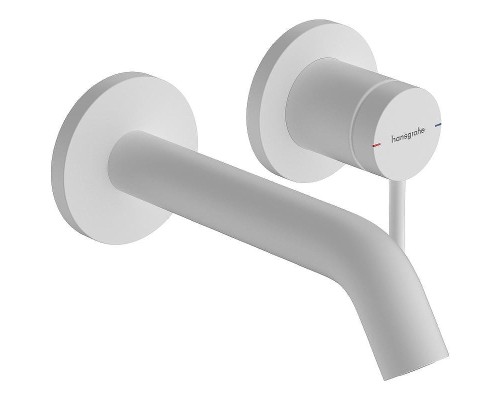 Смеситель для раковины Hansgrohe Tecturis S 73350700 Белый матовый