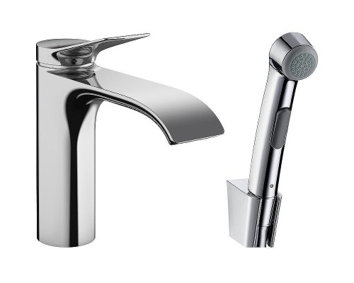 Смеситель для раковины Hansgrohe Vivenis 75210000 с гигиеническим душем Хром