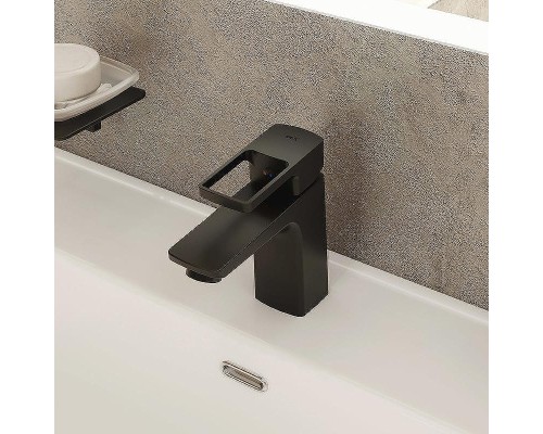 Смеситель для раковины Iddis Bild BILBL00i01 Черный матовый