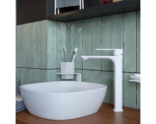 Смеситель для раковины Iddis Slide SLIWT01i01 Белый матовый