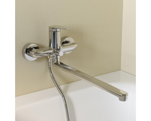 Смеситель для ванны Iddis Zodiac X ZDXSBL2i10WA универсальный цвет Хром