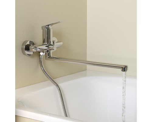 Смеситель для ванны Iddis Zodiac X ZDXSBL2i10WA универсальный цвет Хром