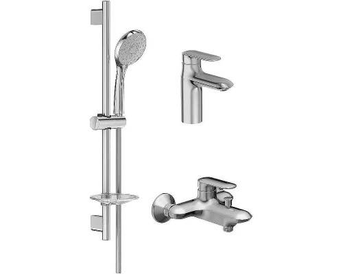 Комплект смесителей Jacob Delafon Kumin E99900RU-CP Хром