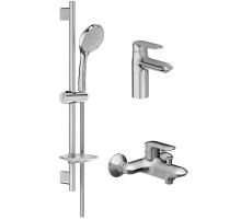 Комплект смесителей Jacob Delafon Kumin E99900RU-CP Хром